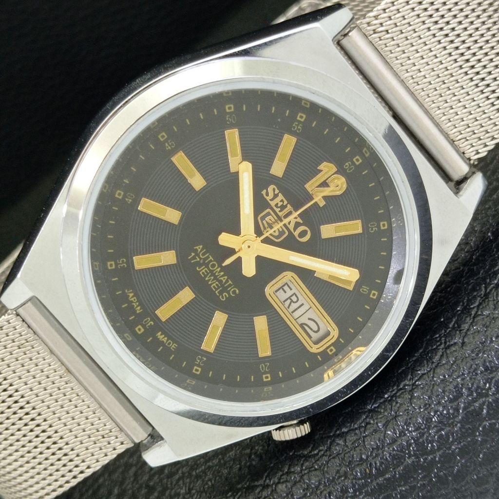 АВТОМАТИЧЕСКИЕ ВИНТАЖНЫЕ SEIKO 5 ВОССТАНОВЛЕННЫЕ ЯПОНСКИЕ МУЖСКИЕ ЧАСЫ С ЧЕРНЫМ ЦИФЕРБЛАТОМ a500174-2 R151a-a500174
АВТОМАТИЧЕСКИЕ ВИНТАЖНЫЕ SEIKO 5 ВОССТАНОВЛЕННЫЕ ЯПОНСКИЕ МУЖСКИЕ ЧАСЫ С ЧЕРНЫМ ЦИФЕРБЛАТОМ a500174-2 R151a-a500174