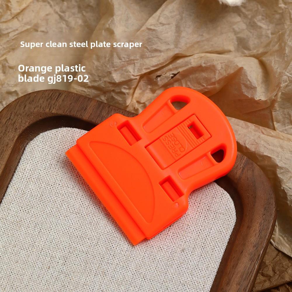 Steel plate printing nail scraper multi-functional film degumming metal small spatula transfer cleaning nail tool plastic помаранчевий
Steel plate printing nail scraper multi-functional film degumming metal small spatula transfer cleaning nail tool plastic помаранчевий