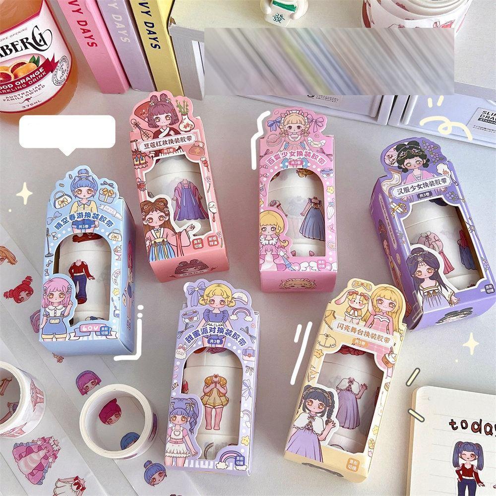 Decorative Stickers Lovely Little Girl Stickers Stationery Stickers Beauty Dress Up Tape Stickers
Decorative Stickers Lovely Little Girl Stickers Stationery Stickers Beauty Dress Up Tape Stickers