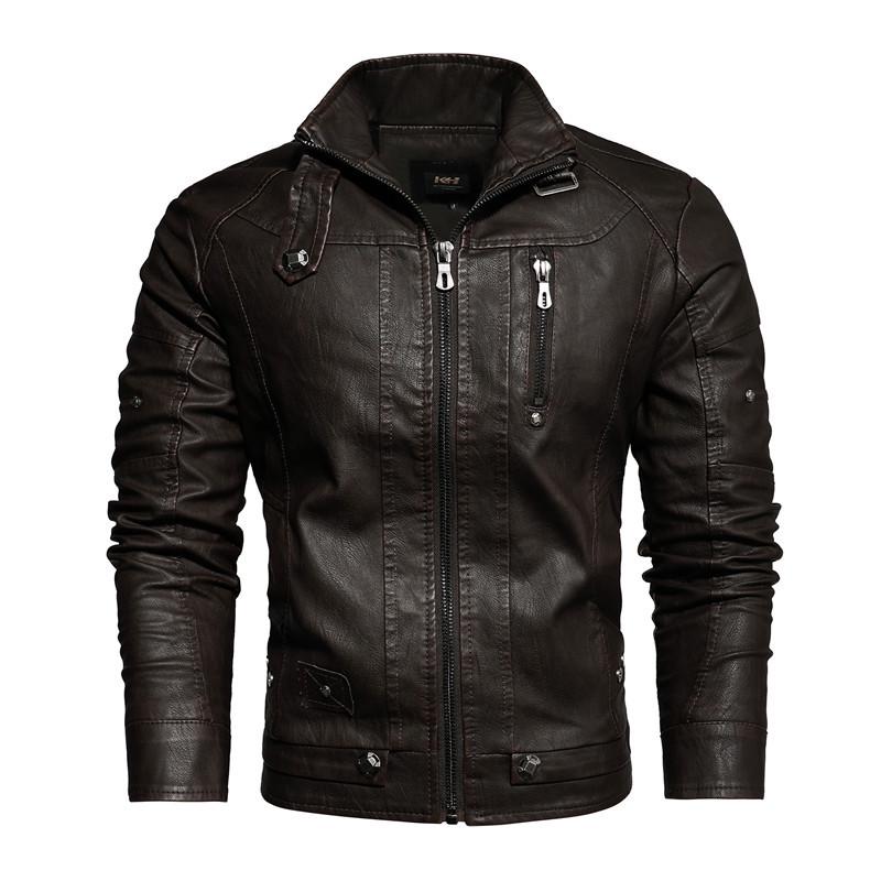 European American Retro Men s PU Leather Jacket - Trendy High-Quality Autumn/Winter Coat. XXL кавовий
European American Retro Men s PU Leather Jacket - Trendy High-Quality Autumn/Winter Coat. XXL кавовий
