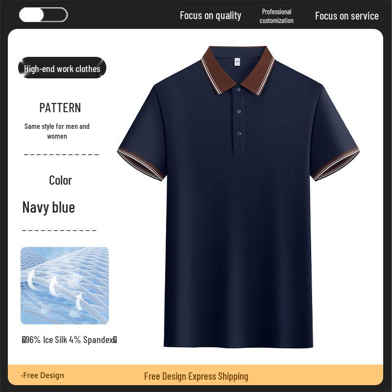 Antibacterial Stretch Polo Shirt with Logo for Summer Company Events and Team Building L
Antibacterial Stretch Polo Shirt with Logo for Summer Company Events and Team Building L