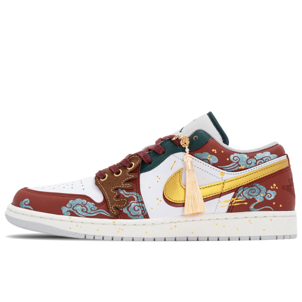 Jordan Air Jordan 1 Dunhuang Murals Abrasion Resistant Abrasion Resistant Low top Vintage Basketball Shoes Unisex FQ7687-300(TeamA-) 44
Jordan Air Jordan 1 Dunhuang Murals Abrasion Resistant Abrasion Resistant Low top Vintage Basketball Shoes Unisex FQ7687-300(TeamA-) 44