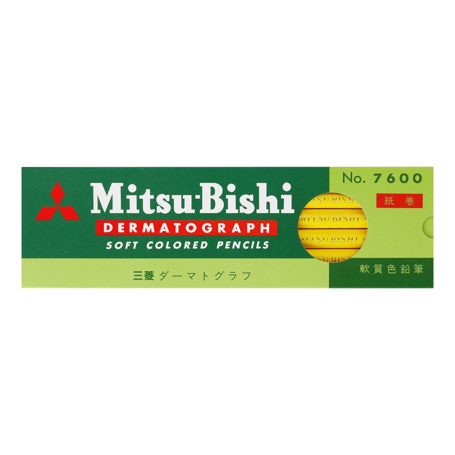 Кольоровий олівець Mitsubishi Oil Dermatograph Yellow 1 дюжина 1 см x 17 см № 7600 K7600.2 жовтий
Кольоровий олівець Mitsubishi Oil Dermatograph Yellow 1 дюжина 1 см x 17 см № 7600 K7600.2 жовтий