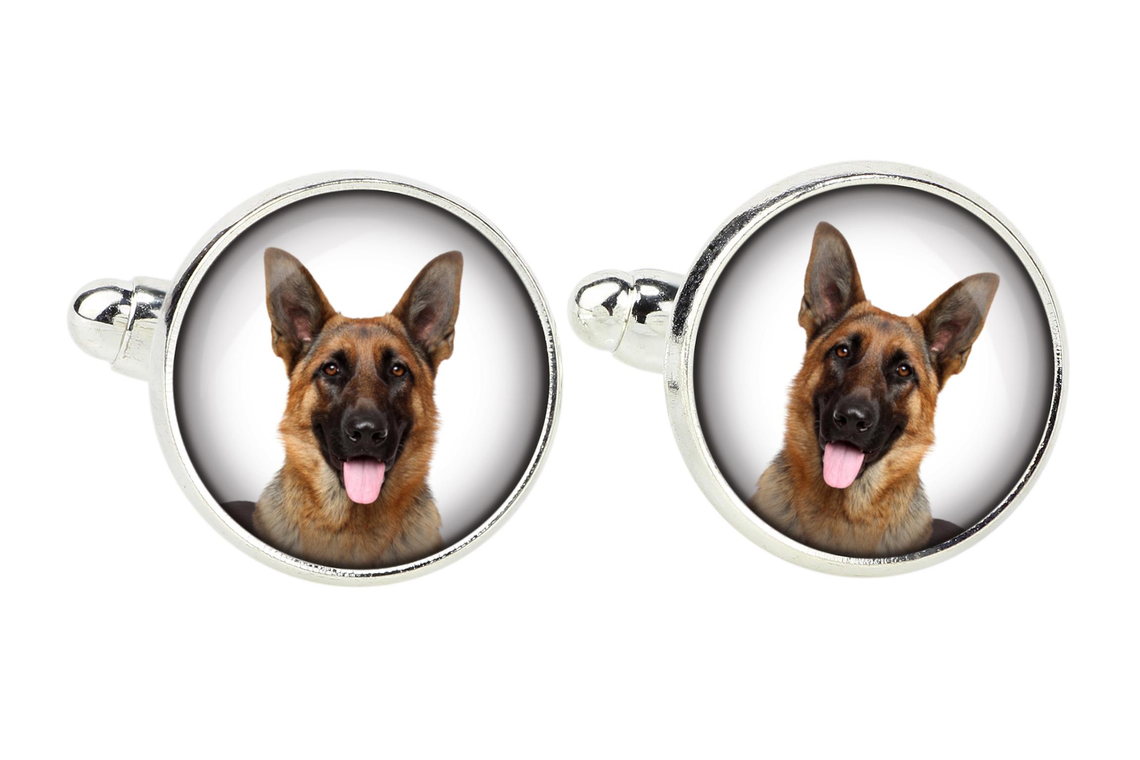 German Shepherd Dog, Alsatian Wolf Dog - cufflinks, a shirt accessory, a shirt pendant from the Art-Dog brand срібний
German Shepherd Dog, Alsatian Wolf Dog - cufflinks, a shirt accessory, a shirt pendant from the Art-Dog brand срібний