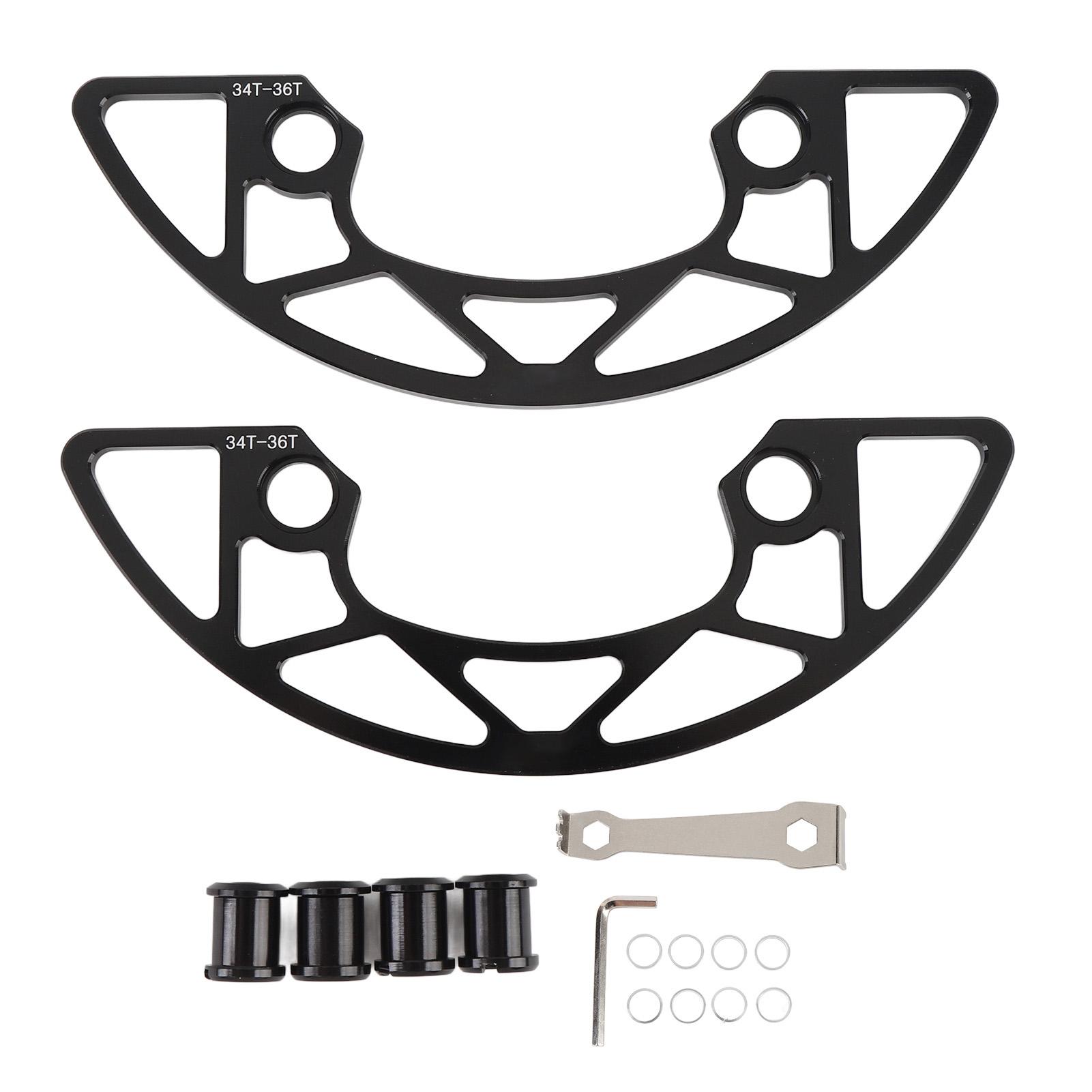 104 BCD Chainring Guard 3436T for Narrow Wide Single Chainring Aluminum Alloy Chainring Protector
104 BCD Chainring Guard 3436T for Narrow Wide Single Chainring Aluminum Alloy Chainring Protector