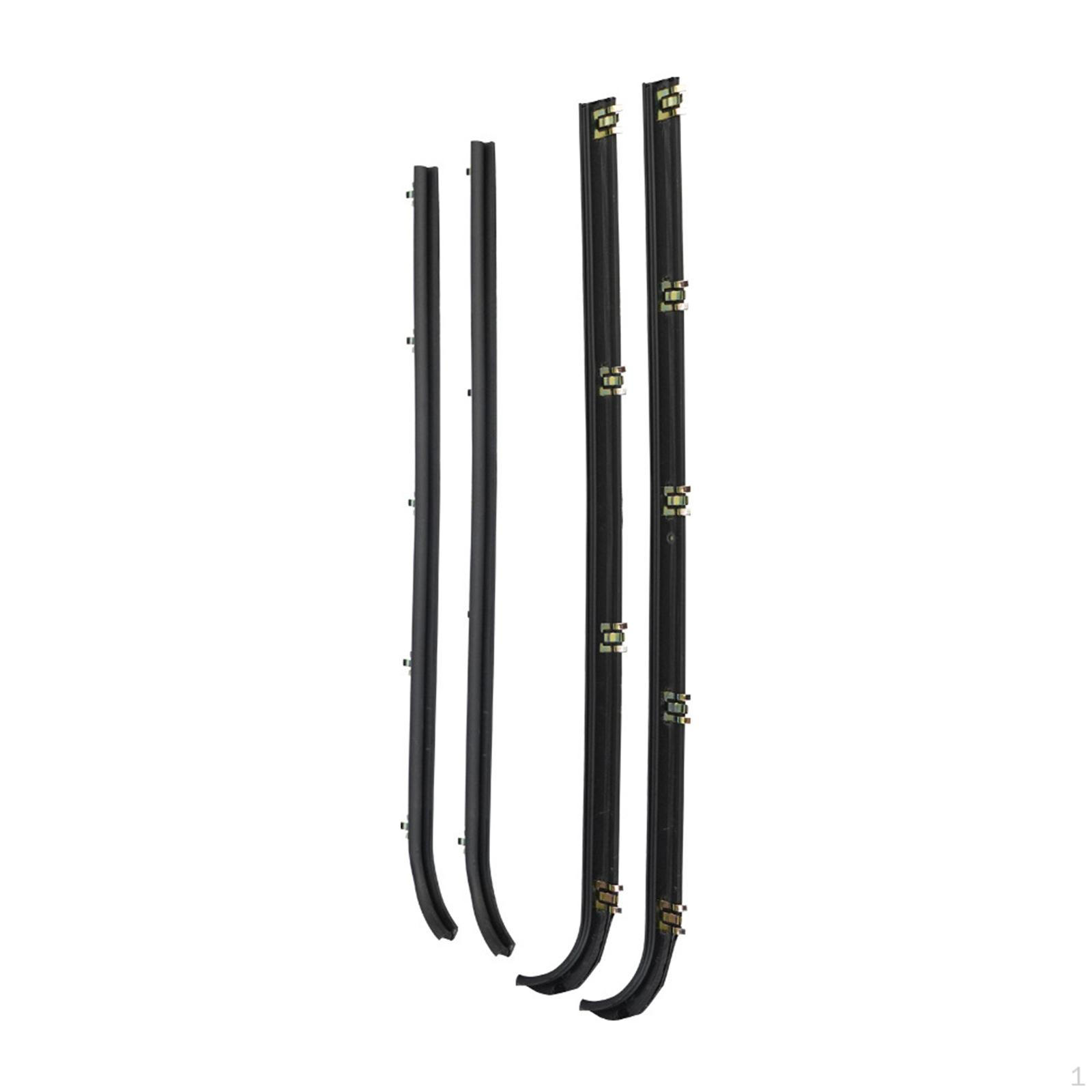 4 Pieces Weatherstrip Window Seal, Moulding Trim Seal Belt E7TZ1521453 Parts Door
4 Pieces Weatherstrip Window Seal, Moulding Trim Seal Belt E7TZ1521453 Parts Door