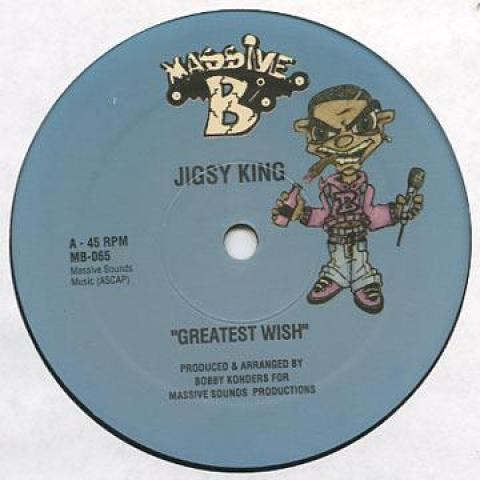12inch Record JIGSY KING / YANKEE B - Greatest Wish / Gummy MB065 Massive B 1996 US Reggae, Ska & Dub
12inch Record JIGSY KING / YANKEE B - Greatest Wish / Gummy MB065 Massive B 1996 US Reggae, Ska & Dub