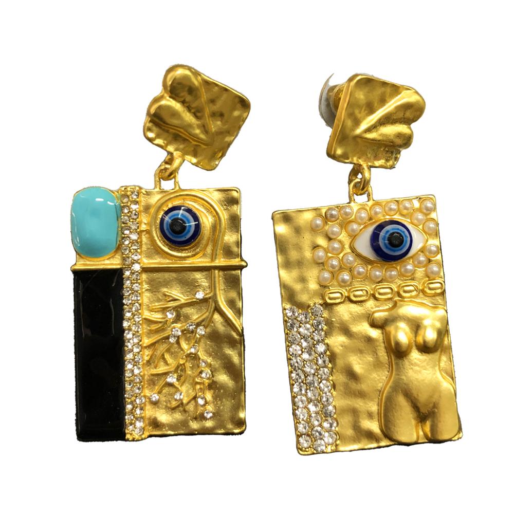 Women Vintage Eyes of Demon Earring Stud Personality Exaggerated Trendy Earrings Devil Eyes Style Girls Accessory Jewelry Gifts
Women Vintage Eyes of Demon Earring Stud Personality Exaggerated Trendy Earrings Devil Eyes Style Girls Accessory Jewelry Gifts