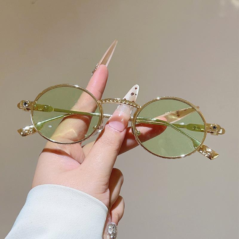 Steampunk y2k Round Vintage Sunglasses Women For Men Luxury Brand Designer Sun Glasses Popular Hip Hop Metal Small Frame Shades зелений
Steampunk y2k Round Vintage Sunglasses Women For Men Luxury Brand Designer Sun Glasses Popular Hip Hop Metal Small Frame Shades зелений
