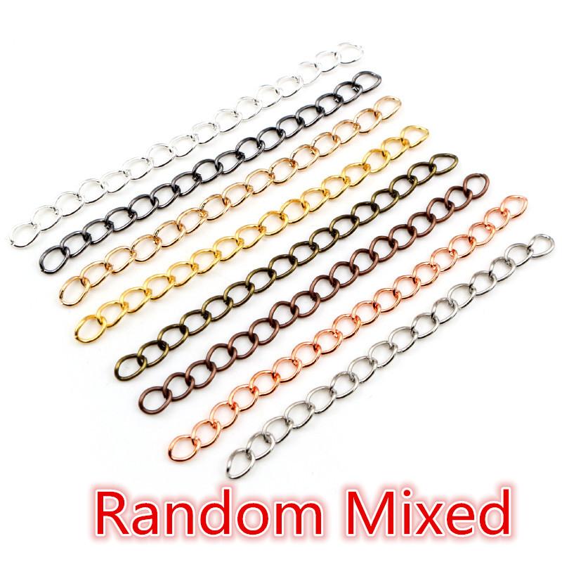 50pcs/lot 50mm 70mm 5x4mm Necklace Extension Chain Bulk Bracelet Extended Chains Tail Extender For DIY Jewelry Making Findings 50mm Length 4x3mm
50pcs/lot 50mm 70mm 5x4mm Necklace Extension Chain Bulk Bracelet Extended Chains Tail Extender For DIY Jewelry Making Findings 50mm Length 4x3mm