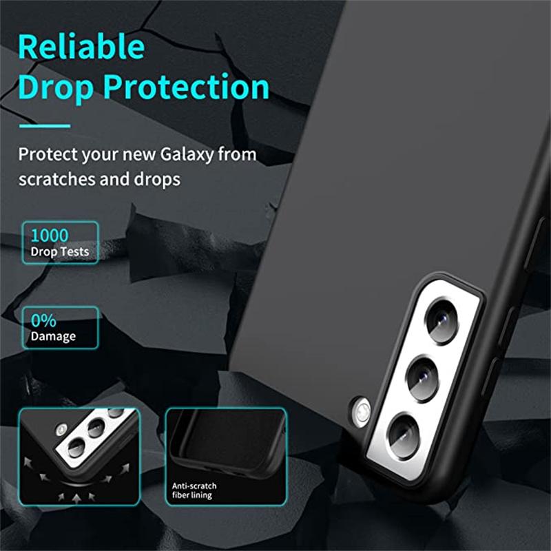 Liquid Series for Samsung Galaxy S21+ 5G Wireless Charging Magnetic Liquid Silicone Case TPU Border Soft Microfiber Lining Anti-Scratch Cover A
Liquid Series for Samsung Galaxy S21+ 5G Wireless Charging Magnetic Liquid Silicone Case TPU Border Soft Microfiber Lining Anti-Scratch Cover A