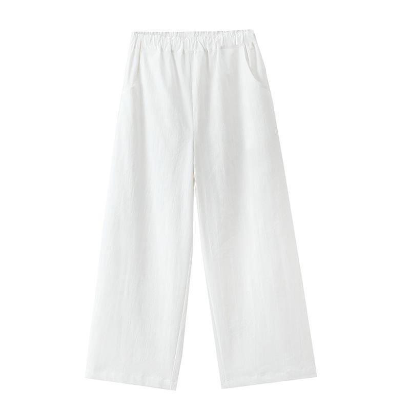 2026 Summer Women s Cool Ruffled Waist Petite Wide-Leg Pants - Thin, Loose, Casual Style L білий
2026 Summer Women s Cool Ruffled Waist Petite Wide-Leg Pants - Thin, Loose, Casual Style L білий