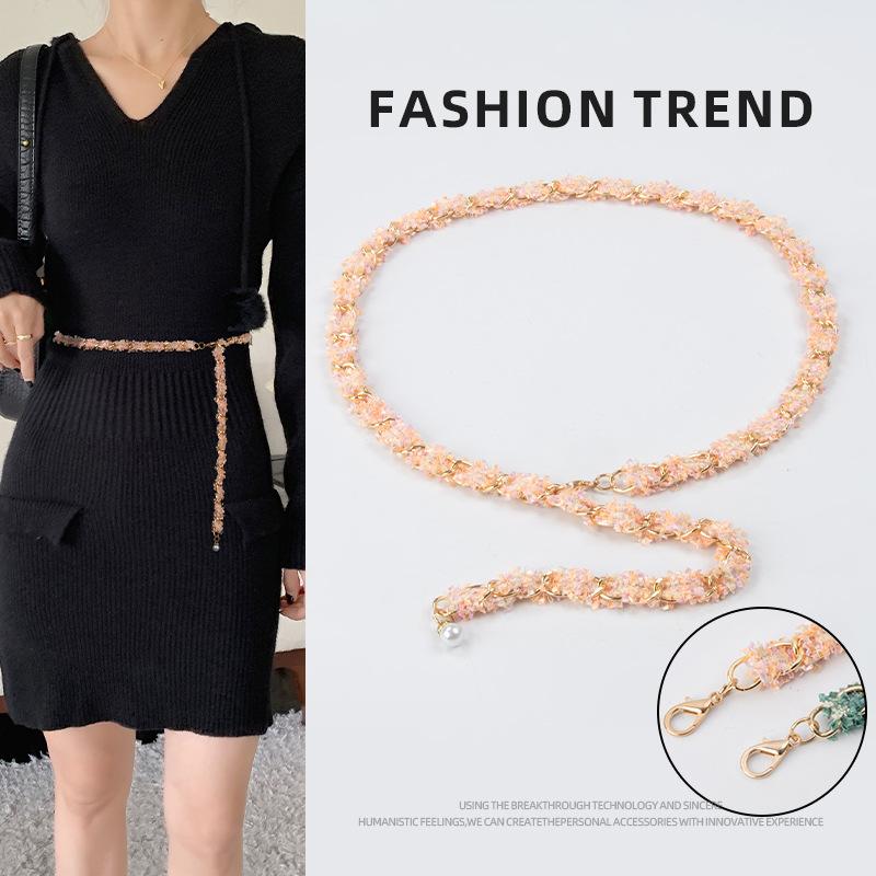 Waist Chain Women S Small Fragrant Style Decorative Suit Skirt Belt Trench Coat Sweater Metal Chain High Sense
Waist Chain Women S Small Fragrant Style Decorative Suit Skirt Belt Trench Coat Sweater Metal Chain High Sense
