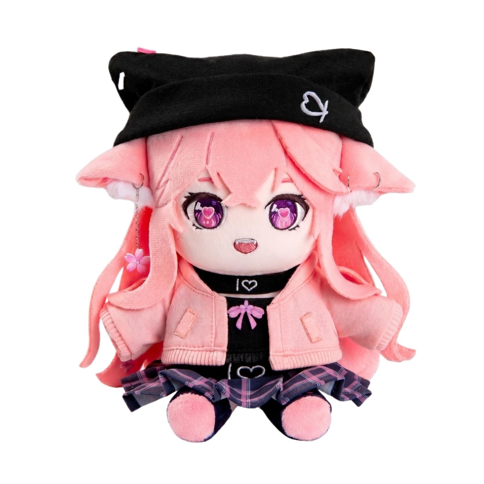 Soft Plush Doll Stuffed Toy with Detailed Embroidered Face and Long Hair Design for Collectors and Gift Giving Suitable for All Ages One Size
Soft Plush Doll Stuffed Toy with Detailed Embroidered Face and Long Hair Design for Collectors and Gift Giving Suitable for All Ages One Size