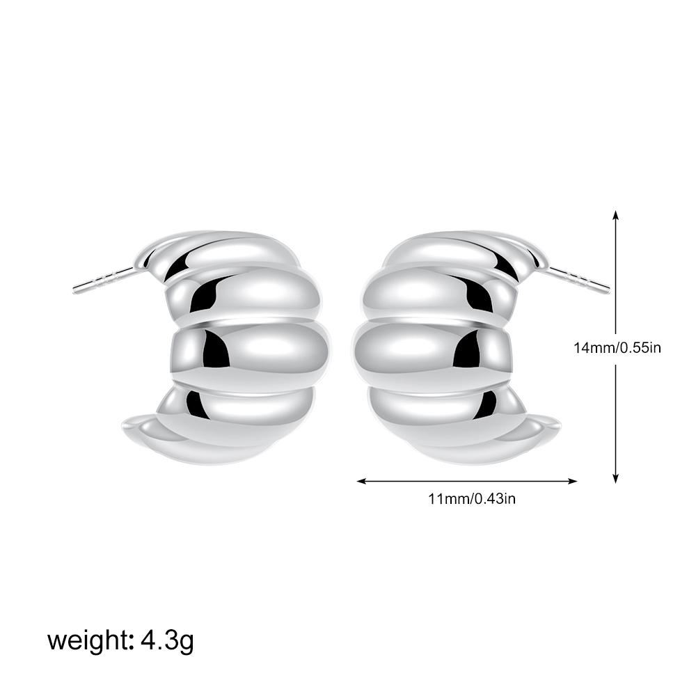 Vintage 18K Gold Plated Texture Circle C-shape Stud Earring for Women Stainless Steel Chunky Stacked Hoop Earrings Charm Zircon
Vintage 18K Gold Plated Texture Circle C-shape Stud Earring for Women Stainless Steel Chunky Stacked Hoop Earrings Charm Zircon