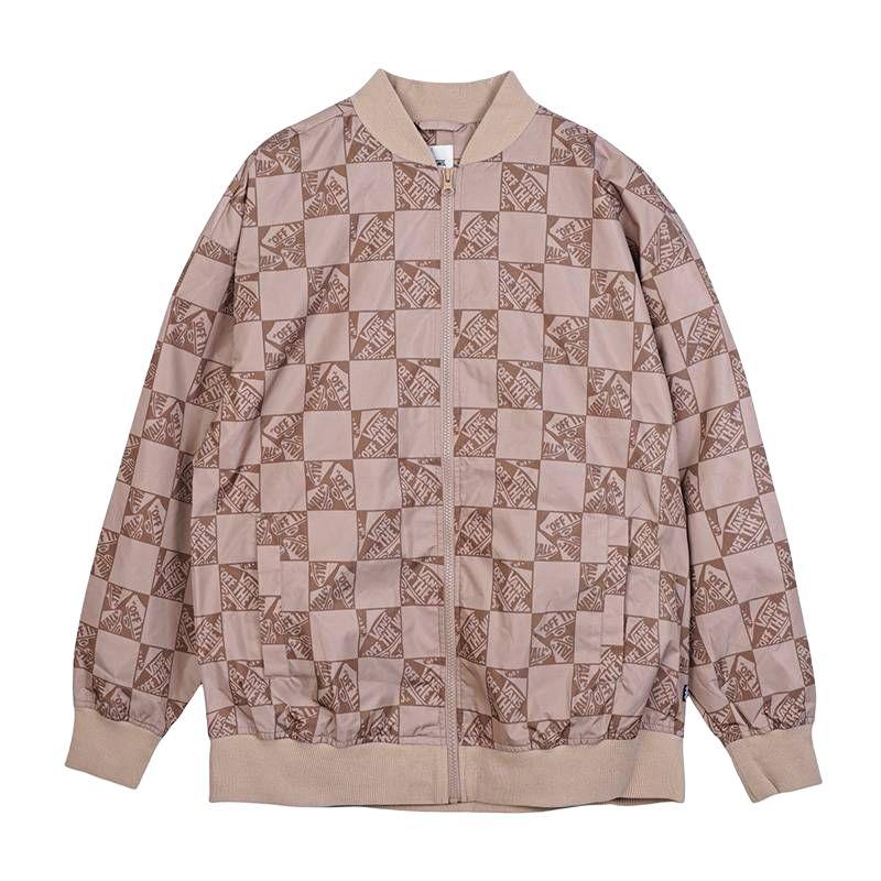 Vans Off The Wall Check Skate Bomber Casual Comfortable Long Sleeve Jacket Women jackets Khaki Brown VN000GQSCTG M
Vans Off The Wall Check Skate Bomber Casual Comfortable Long Sleeve Jacket Women jackets Khaki Brown VN000GQSCTG M