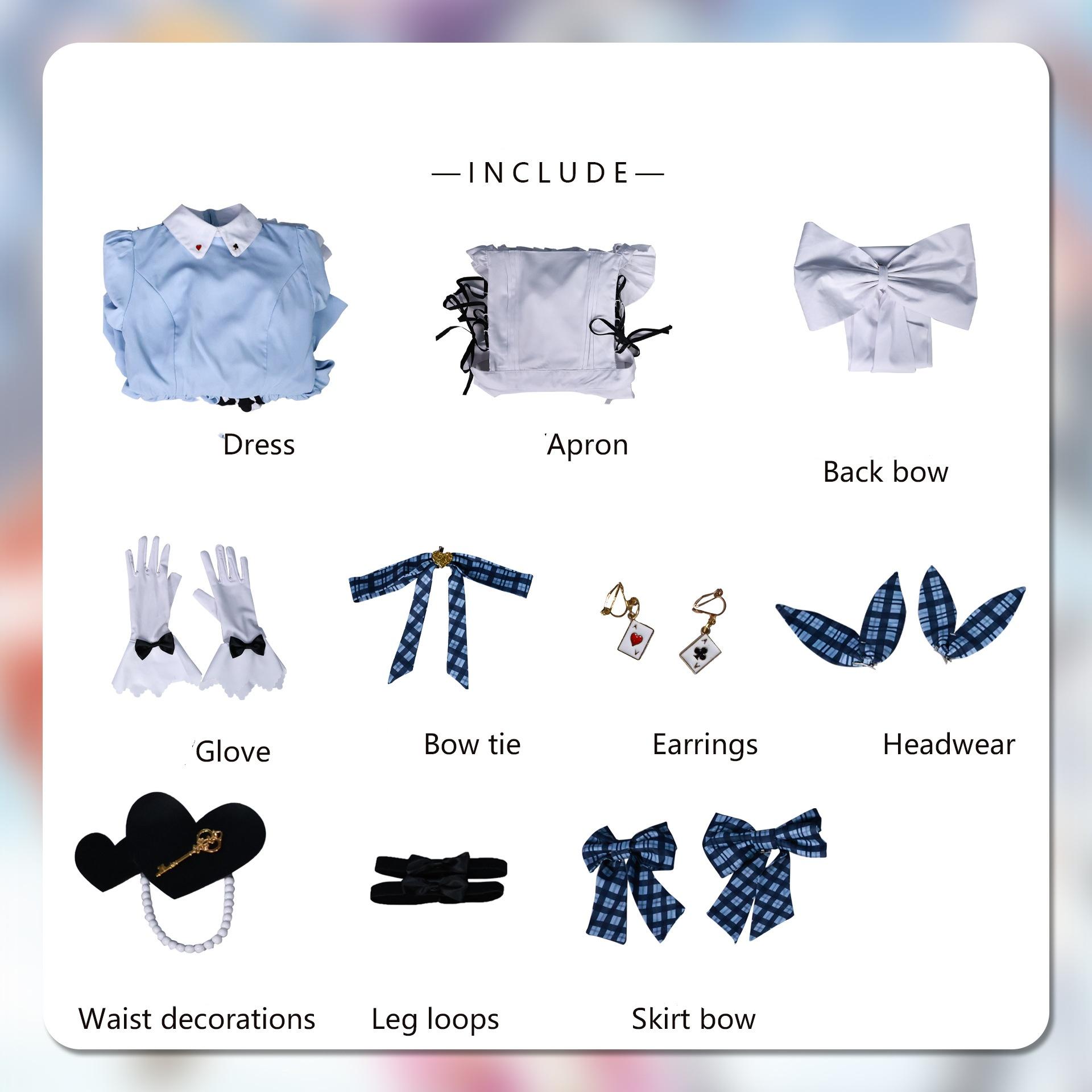 7Размер LoveLive! Коллаборация muse s и GIGO Полные костюмы для косплея участников Коллаборация кафе Наборы для косплея M
7Размер LoveLive! Коллаборация muse s и GIGO Полные костюмы для косплея участников Коллаборация кафе Наборы для косплея M