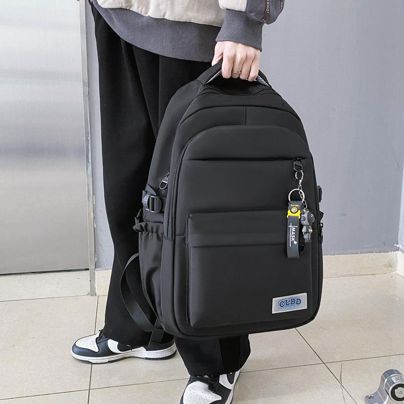 New backpack high school student simple schoolbag middle school student junior high school large capacity casual backpack чорний
New backpack high school student simple schoolbag middle school student junior high school large capacity casual backpack чорний