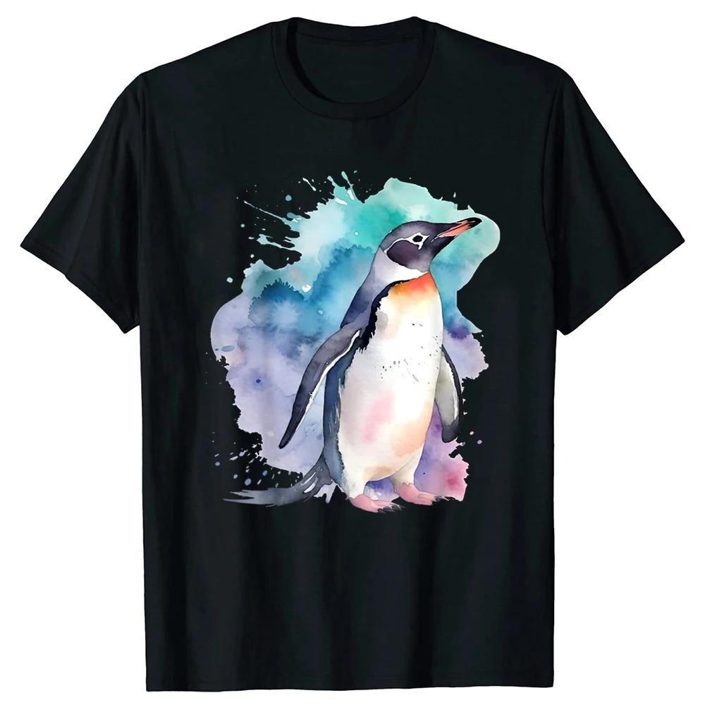 Penguin Watercolor Funny Design Penguin T Shirts Summer Graphic Cotton Streetwear Short Sleeve Birthday Gifts Tshirt Unisex S
Penguin Watercolor Funny Design Penguin T Shirts Summer Graphic Cotton Streetwear Short Sleeve Birthday Gifts Tshirt Unisex S