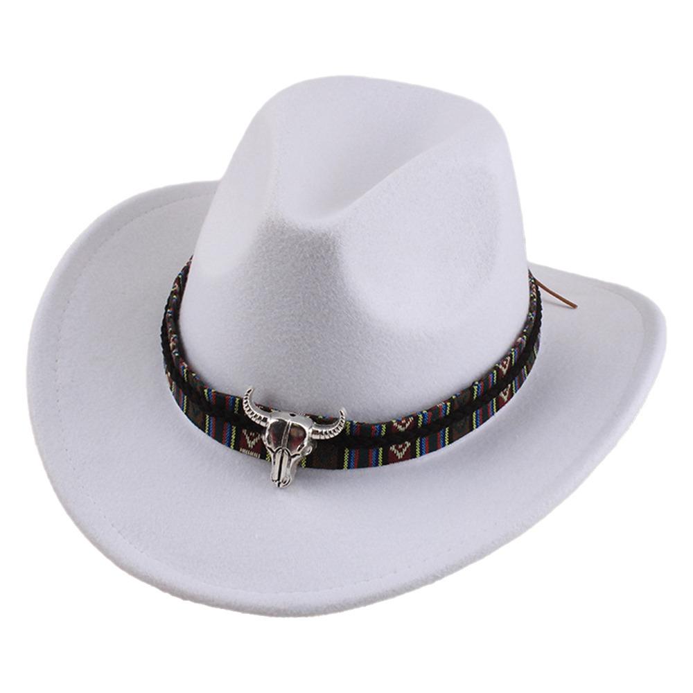 New Artificial Suede Western Cowboy Hat Tibetan Style Felt Roll Brim Cowgirl Cap Soft Ethnic Felt Cap Outdoor Riding белый
New Artificial Suede Western Cowboy Hat Tibetan Style Felt Roll Brim Cowgirl Cap Soft Ethnic Felt Cap Outdoor Riding белый