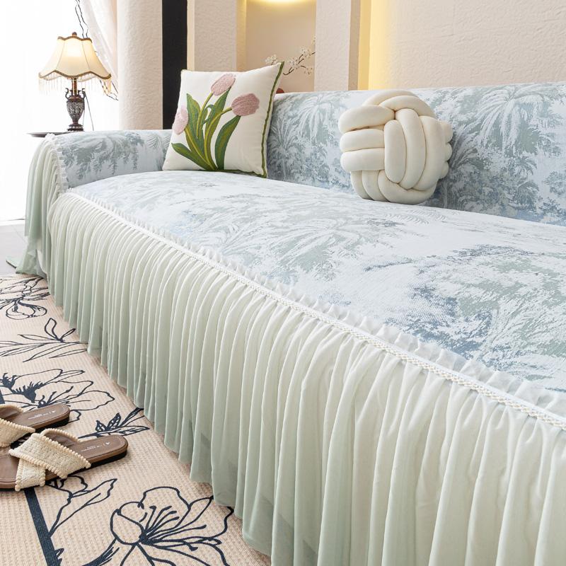 Універсальний шениловий чохол на диван з французькою рюшевою кромкою, кремовий естетичний квітковий візерунок, протиковзкий градієнтний килимок-подушка для дивана 180*200cm
Універсальний шениловий чохол на диван з французькою рюшевою кромкою, кремовий естетичний квітковий візерунок, протиковзкий градієнтний килимок-подушка для дивана 180*200cm