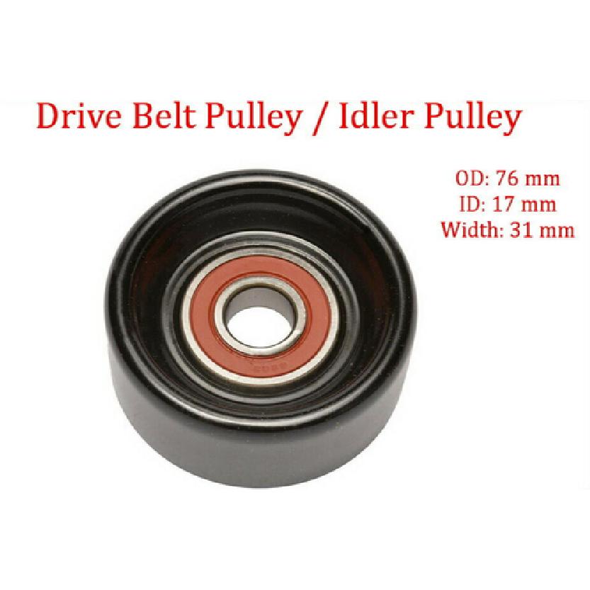 Belt Tensioner / Idler Pulley Fits:04317RCA305, Accord Odyssey Pilot V6 3.5L
Belt Tensioner / Idler Pulley Fits:04317RCA305, Accord Odyssey Pilot V6 3.5L