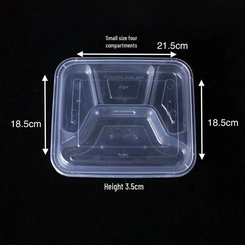 Zhuochuangjingpin Disposable 4-Compartment Meal Prep Containers
Zhuochuangjingpin Disposable 4-Compartment Meal Prep Containers