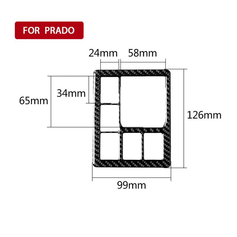 Подходит для Toyota Land Cruiser Prado 2010-2017 Углеродное волокно блок переключателей фар Декоративная панель Крышка наклейка на автомобиль 3D чёрный
Подходит для Toyota Land Cruiser Prado 2010-2017 Углеродное волокно блок переключателей фар Декоративная панель Крышка наклейка на автомобиль 3D чёрный