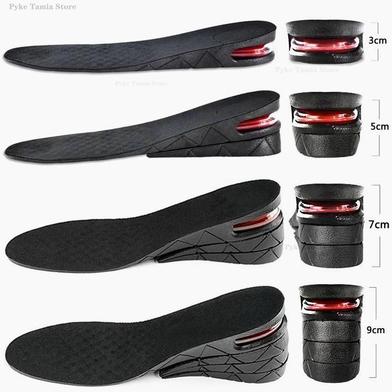 3-9cm Variable Height Increase Insole Men Women Air Cushion Elevator Shoe Pads Lifts Kits Arch Support Orthopedic Taller Inserts 3 cm чёрный
3-9cm Variable Height Increase Insole Men Women Air Cushion Elevator Shoe Pads Lifts Kits Arch Support Orthopedic Taller Inserts 3 cm чёрный