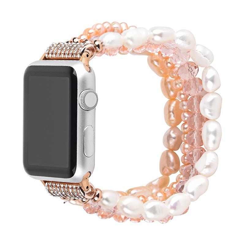 Ремінець з перлами для Apple Watch 8 7 Ultra Band 49mm 41mm 45mm Jewelry Crystal for IWatch Series 40mm 42mm 38mm 44mm Diamond Woman 38 40 41mm 
Ремінець з перлами для Apple Watch 8 7 Ultra Band 49mm 41mm 45mm Jewelry Crystal for IWatch Series 40mm 42mm 38mm 44mm Diamond Woman 38 40 41mm
