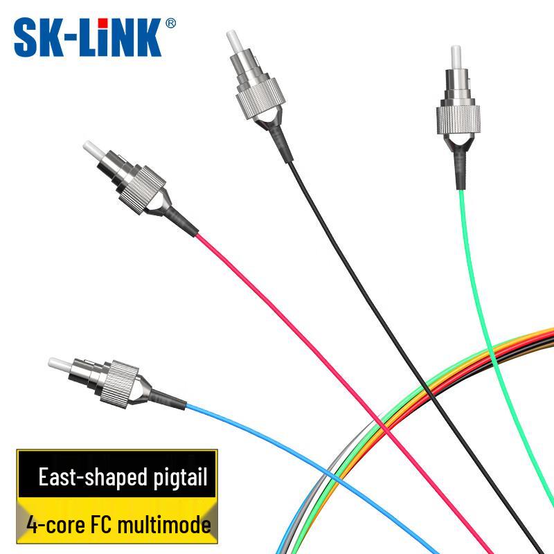 SK-LINK Carrier-Grade Bundled Fiber Optic Pigtails 4-core FC
SK-LINK Carrier-Grade Bundled Fiber Optic Pigtails 4-core FC