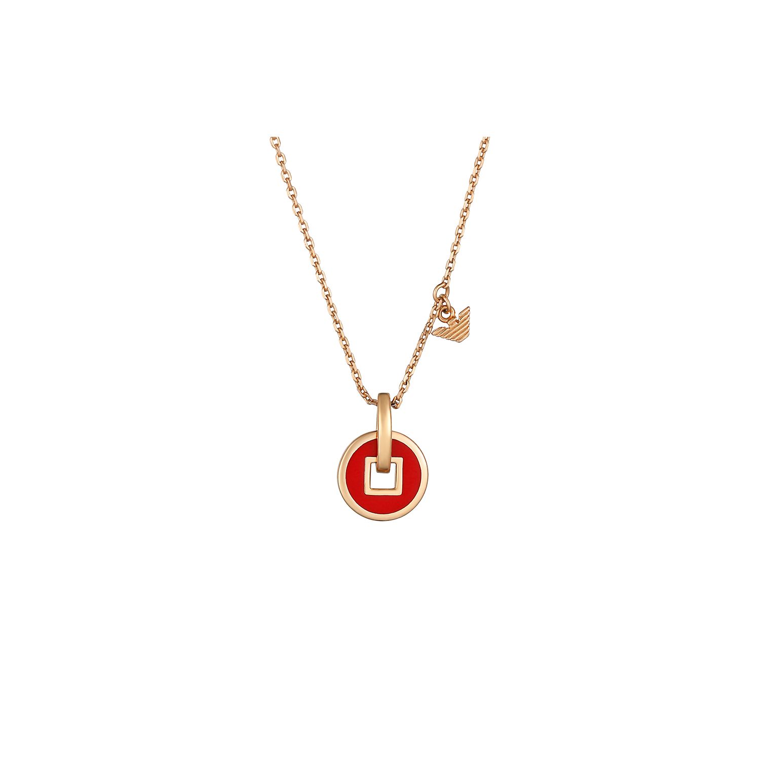 Emporio Armani Red Coin Lock Necklace 925 Silver Women necklace Rose-Gold EG3541221 Shopping Bag
Emporio Armani Red Coin Lock Necklace 925 Silver Women necklace Rose-Gold EG3541221 Shopping Bag