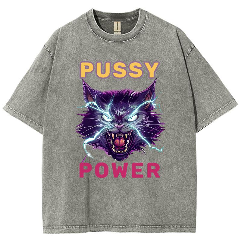 Power Cat Print Wash Women s T-Shirt Oversized Y2K Trend Hip Hop Retro Short Sleeve Harajuku Casual Top Summer 3XL
Power Cat Print Wash Women s T-Shirt Oversized Y2K Trend Hip Hop Retro Short Sleeve Harajuku Casual Top Summer 3XL