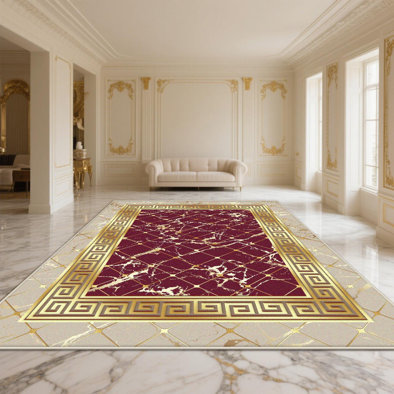 Chinese Gold Luxury Non-slip Carpet Modern Large Area Rugs Washable Bedroom Living Room Lounge Rug MAT 60x90cm
Chinese Gold Luxury Non-slip Carpet Modern Large Area Rugs Washable Bedroom Living Room Lounge Rug MAT 60x90cm