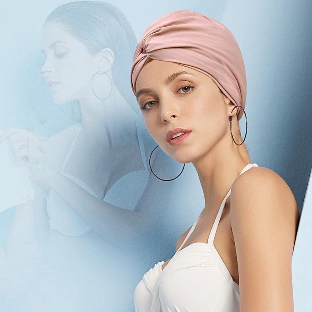 Knotted Swimming Cap Pleated Beach Cap Multicolor Summer Swim Turban Cap Long Short Hair червоний
Knotted Swimming Cap Pleated Beach Cap Multicolor Summer Swim Turban Cap Long Short Hair червоний