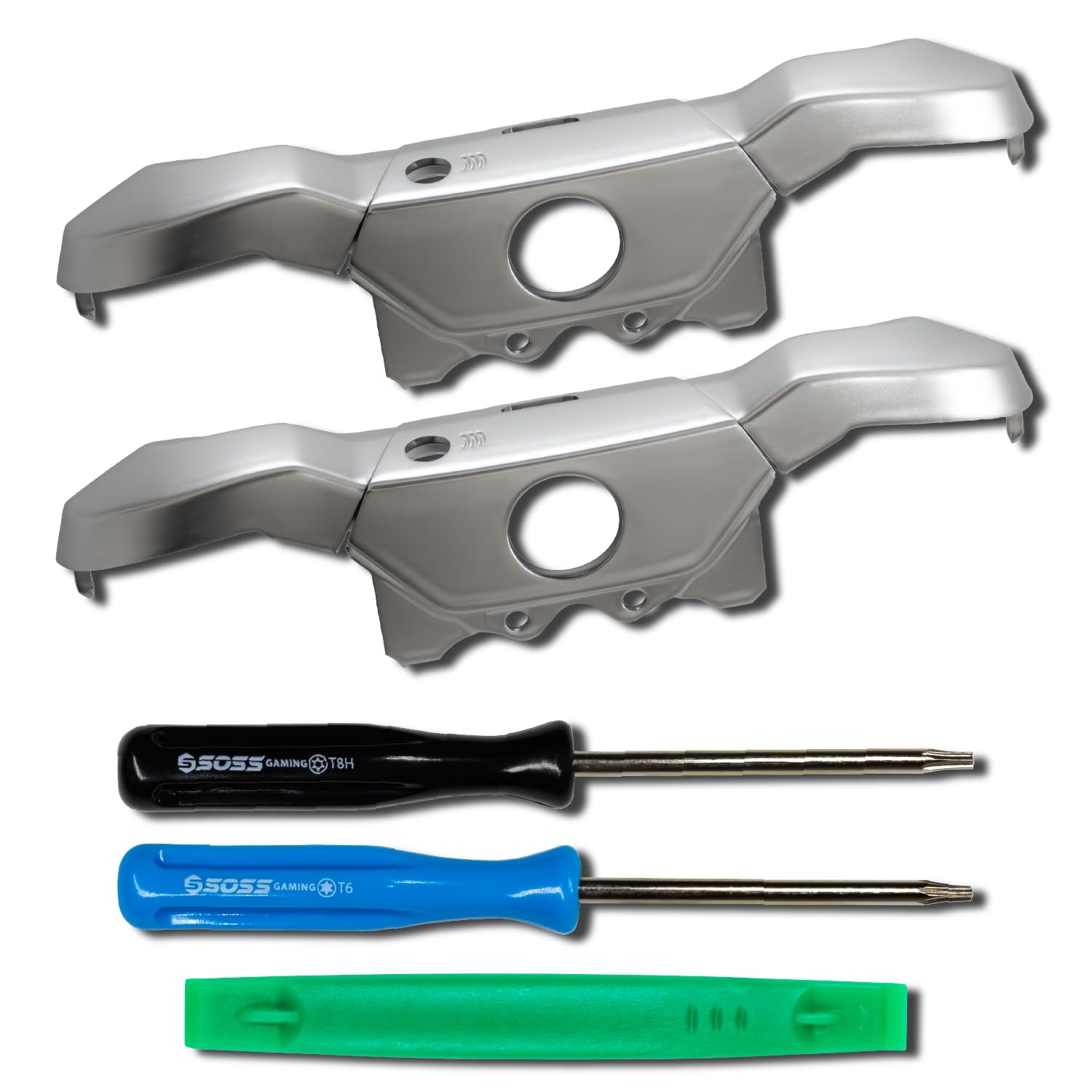 SOSS 2023 Upgrade Bumper Replacement Kit Ultra Durable Version Includes T6 T8 Driver Repair and Repair for Xbox One Elite Series 1 Controller LB RB
SOSS 2023 Upgrade Bumper Replacement Kit Ultra Durable Version Includes T6 T8 Driver Repair and Repair for Xbox One Elite Series 1 Controller LB RB