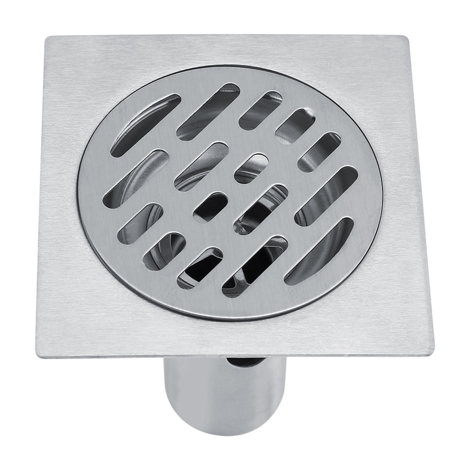 Thickened Stainless Steel Home Bathroom Shower Kitchen Anti Odor Floor Drain Waste Grate
Thickened Stainless Steel Home Bathroom Shower Kitchen Anti Odor Floor Drain Waste Grate