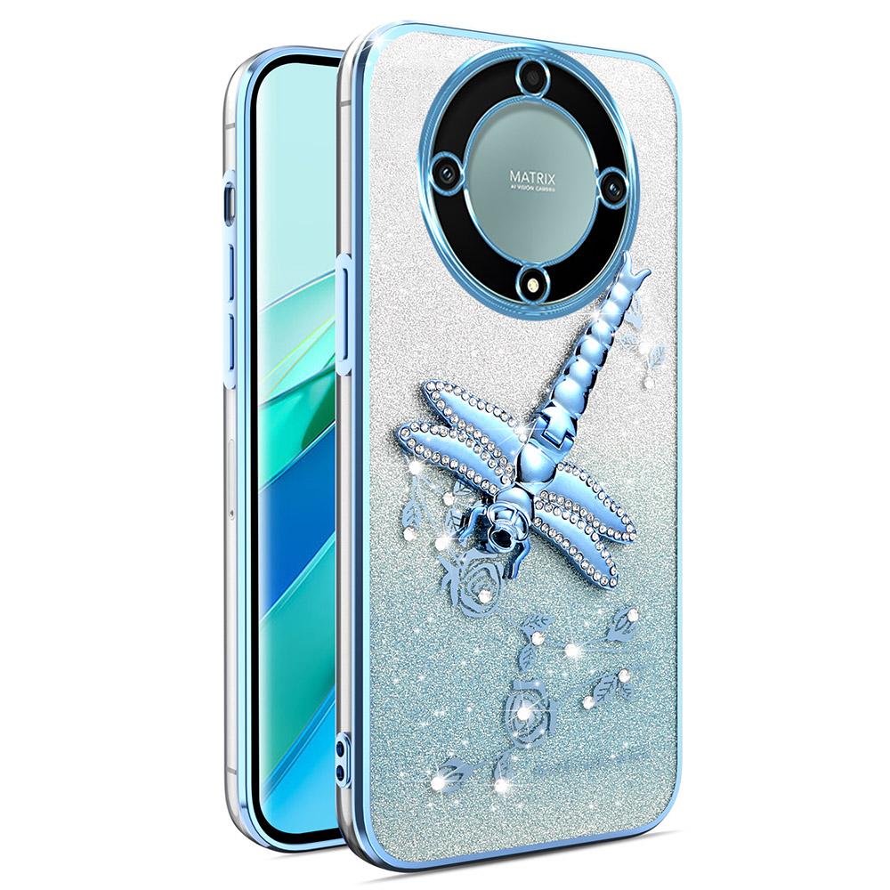 Case For Honor X40 5G/X9a 5G/Magic5 Lite 5G Dragonfly Kickstand TPU Flowers Glitter Phone Cover Blue
Case For Honor X40 5G/X9a 5G/Magic5 Lite 5G Dragonfly Kickstand TPU Flowers Glitter Phone Cover Blue
