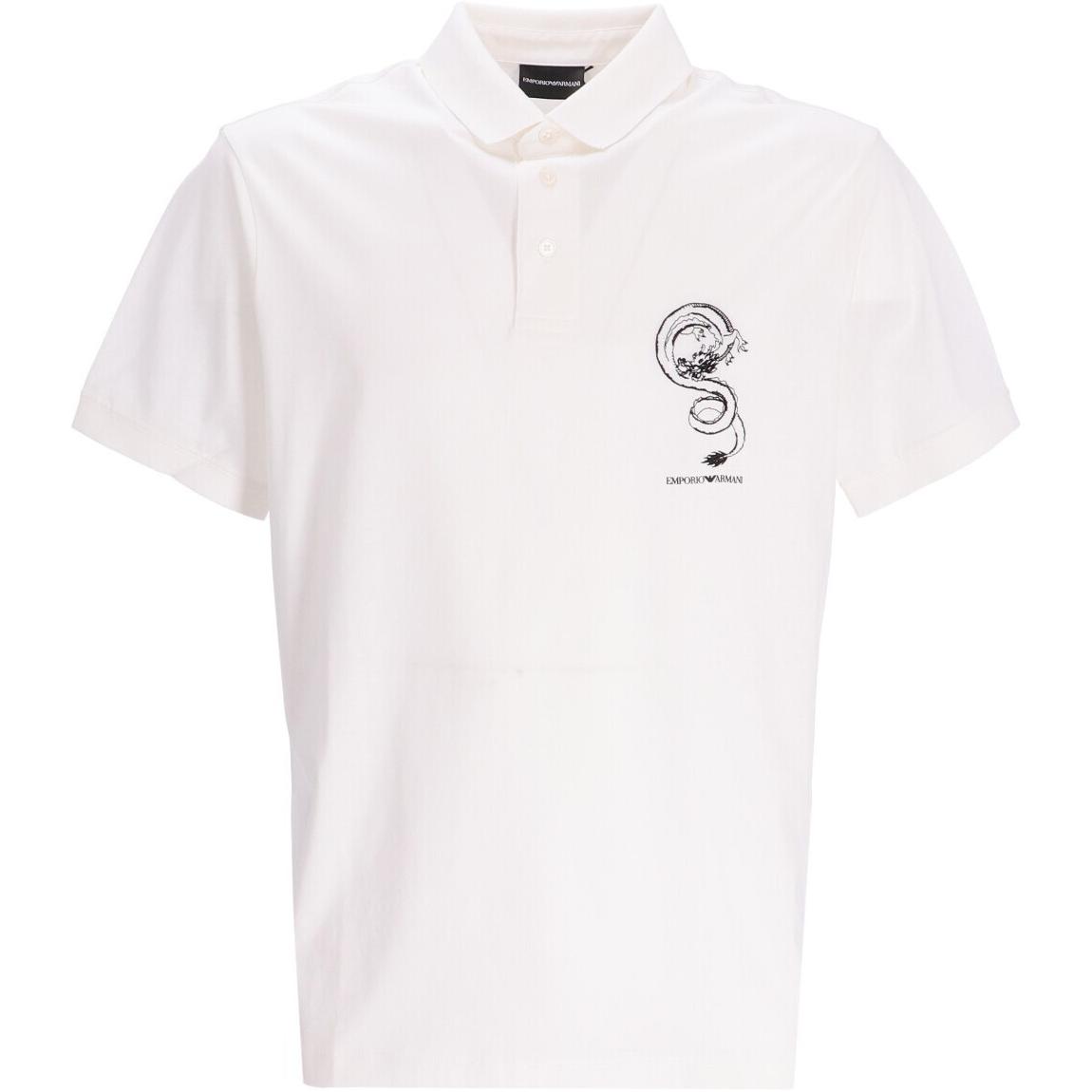 Emporio Armani Pattern Printed Short Sleeve Polo Shirt Men Polo Shirts White EM000007A-F10017-U0003 XXXL
Emporio Armani Pattern Printed Short Sleeve Polo Shirt Men Polo Shirts White EM000007A-F10017-U0003 XXXL
