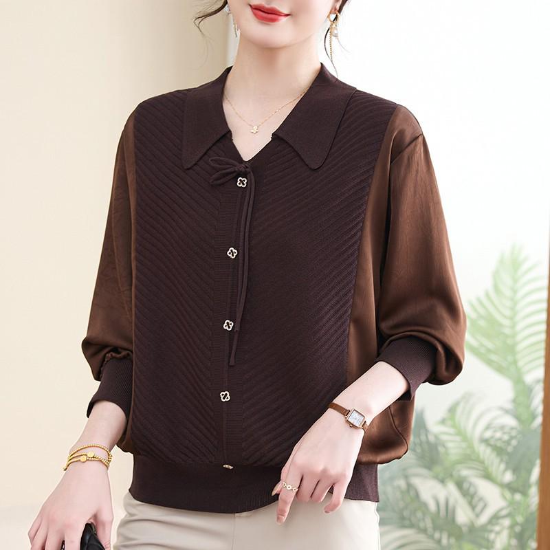 Mom s Spring & Autumn Knit Long-Sleeve Faux Two-Piece Top for Seniors 4XL (130-140 lbs)
Mom s Spring & Autumn Knit Long-Sleeve Faux Two-Piece Top for Seniors 4XL (130-140 lbs)