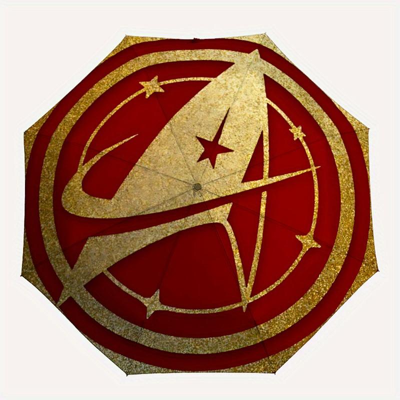 1pc STAR TREK Self-Folding Umbrella, 8-Bone Compact Travel Umbrella, Durable Plastic And Iron Frame125
1pc STAR TREK Self-Folding Umbrella, 8-Bone Compact Travel Umbrella, Durable Plastic And Iron Frame125