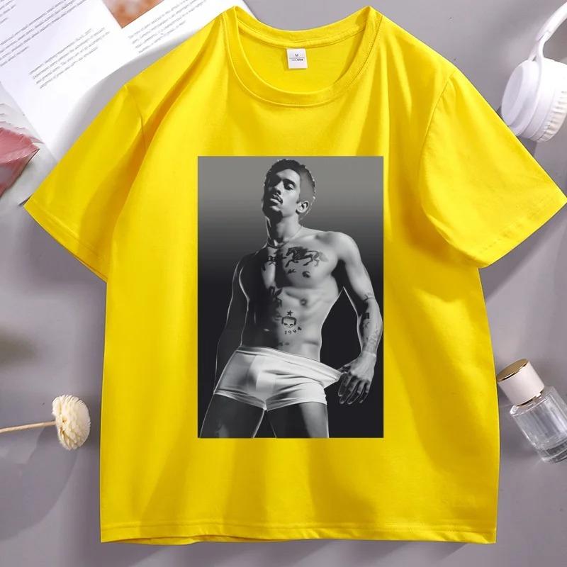 Bad Bunny Unisexs TShirt Bad Benito TShirt Vintage Pattern Crew Neck Music Trend Charity Streetwear Women And Unisex Tshirts S
Bad Bunny Unisexs TShirt Bad Benito TShirt Vintage Pattern Crew Neck Music Trend Charity Streetwear Women And Unisex Tshirts S