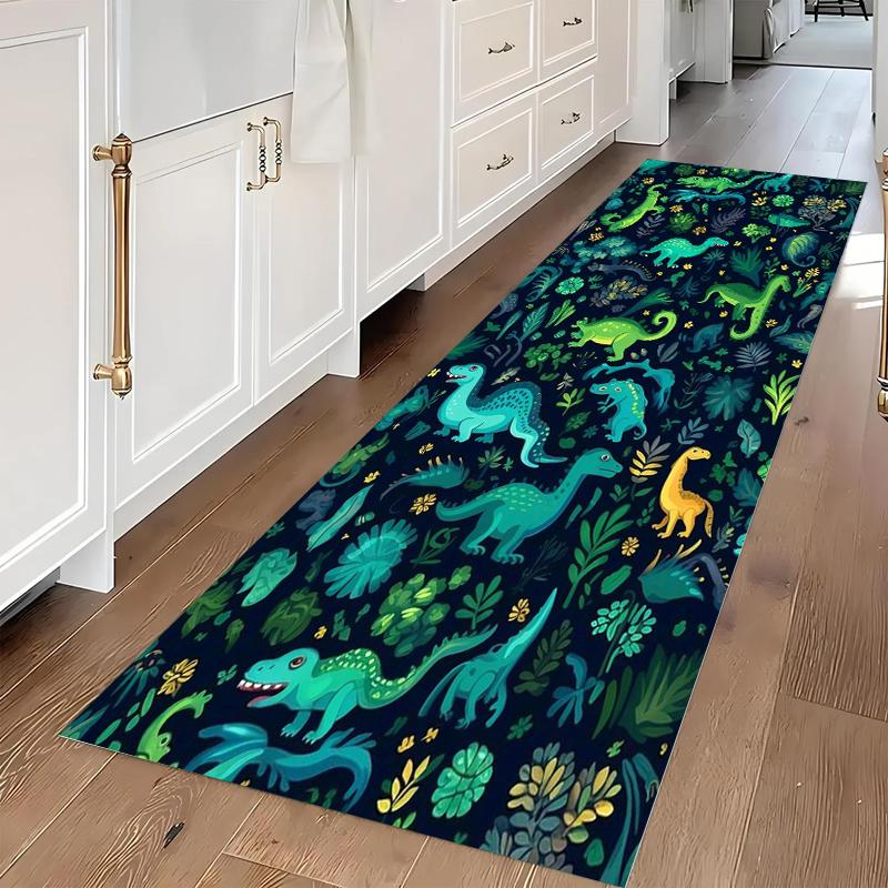Cartoon Dinosaur Hallway Rug Runner Carpet Mat Cute Dino Pattern Home Decoration Floor Rugs for Living Room Bedroom Kids Room 40X120CM
Cartoon Dinosaur Hallway Rug Runner Carpet Mat Cute Dino Pattern Home Decoration Floor Rugs for Living Room Bedroom Kids Room 40X120CM