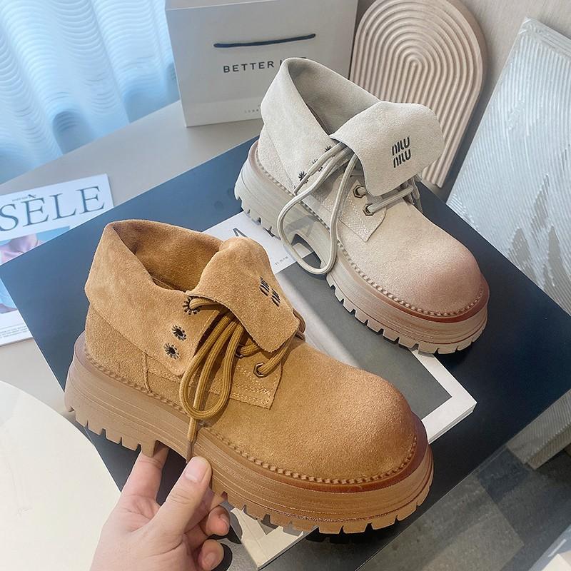 Cowhide version~ British style retro Martin boots women s rhubarb boots thick-soled lace-up versatile matte genuine leather Martin boots 35
Cowhide version~ British style retro Martin boots women s rhubarb boots thick-soled lace-up versatile matte genuine leather Martin boots 35