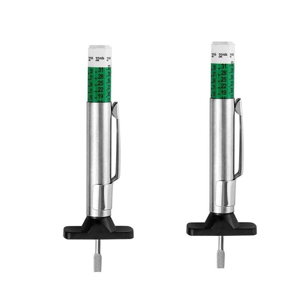 Color-Coded Indicator Tire Tread Depth Gauge Tyre Measuring Tool
Color-Coded Indicator Tire Tread Depth Gauge Tyre Measuring Tool