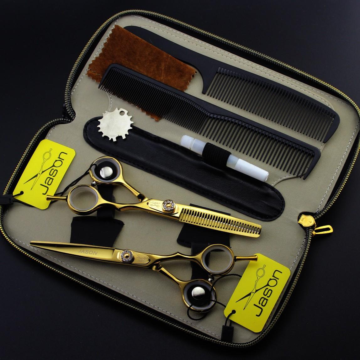 Jason/Jason Hc-02 Gold, Gem, Genuine, Hair Scissors, Flat Scissors, Thin Scissors, Set 6.0inch suit
Jason/Jason Hc-02 Gold, Gem, Genuine, Hair Scissors, Flat Scissors, Thin Scissors, Set 6.0inch suit