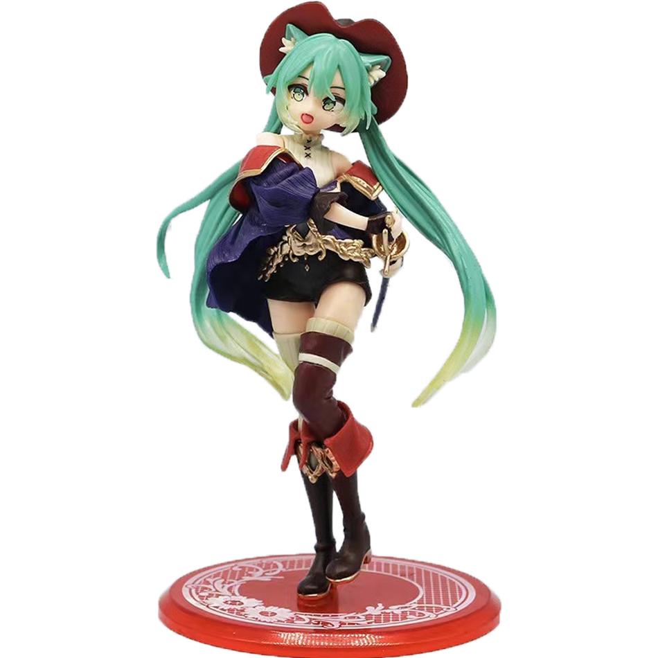 Hatsune Miku Desktop Cute Action Figure Tale Wonderland Miku Puss in Boots Anime Figurine Model Toy
Hatsune Miku Desktop Cute Action Figure Tale Wonderland Miku Puss in Boots Anime Figurine Model Toy