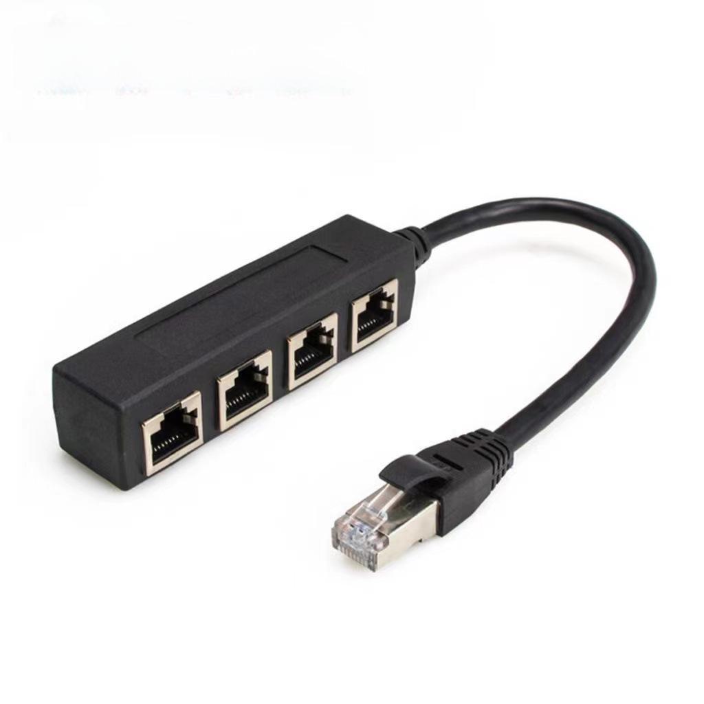 Кабель-подовжувач адаптера розгалужувача RJ45 Ethernet - мережеве підключення 1 до 4 - додаткова інформація null
Кабель-подовжувач адаптера розгалужувача RJ45 Ethernet - мережеве підключення 1 до 4 - додаткова інформація null