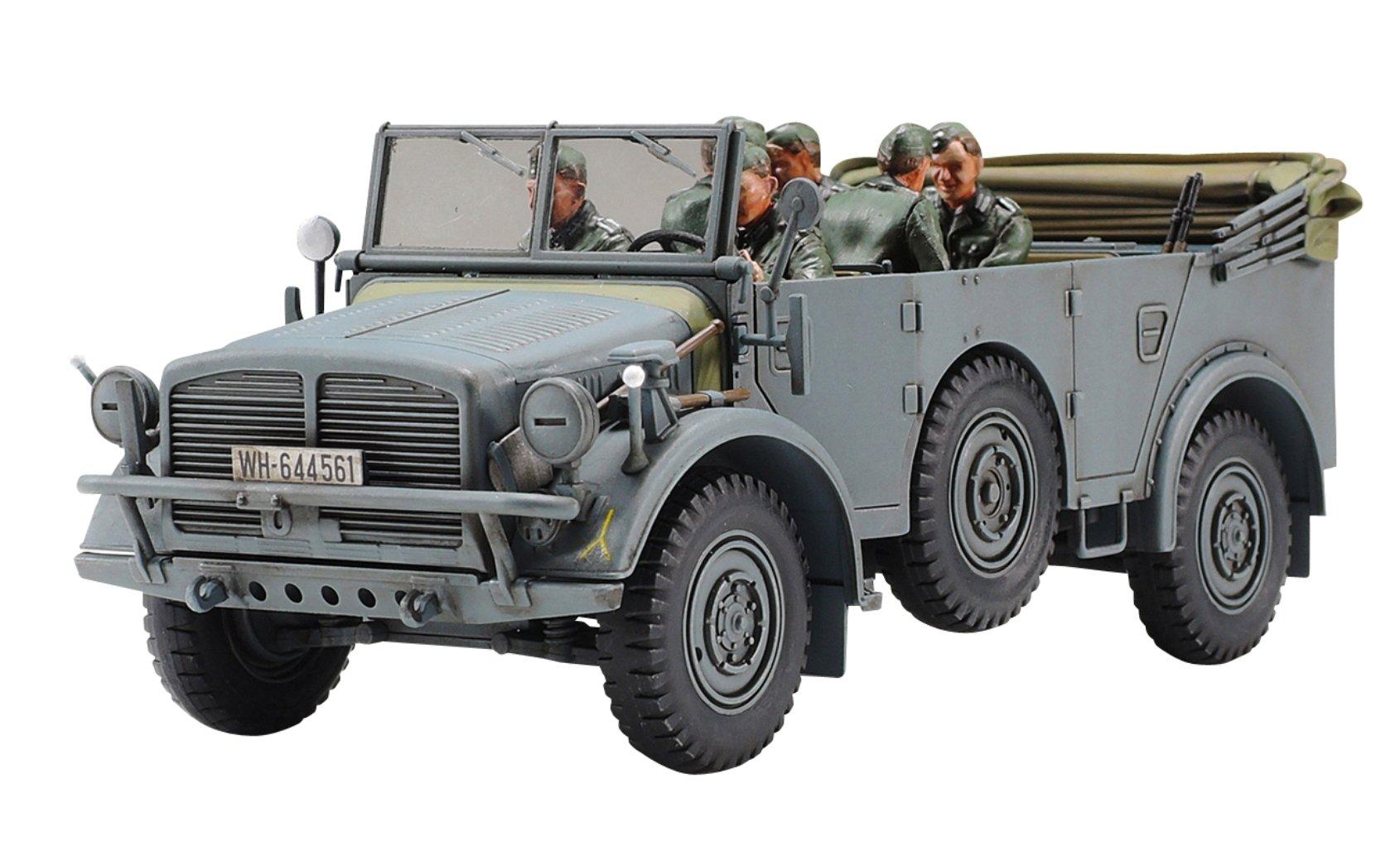 Tamiya 148 Military Miniature Series No.86 German Army Large Military Passenger Vehicle Horch Type 1a Plastic Model 32586
Tamiya 148 Military Miniature Series No.86 German Army Large Military Passenger Vehicle Horch Type 1a Plastic Model 32586