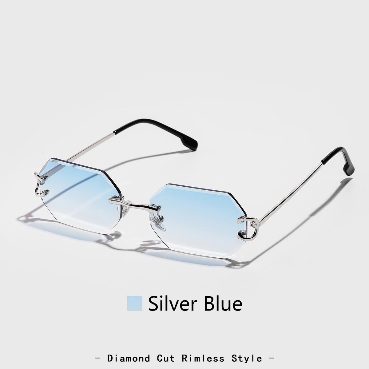 Ruiao 2026 new rimless luxury Sunglasses diamond cut sun shades for man and women designer brand glasses UV400 frameless eyewear
Ruiao 2026 new rimless luxury Sunglasses diamond cut sun shades for man and women designer brand glasses UV400 frameless eyewear